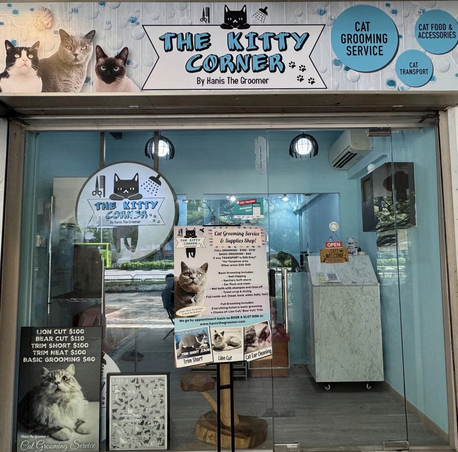 The Kitty Corner studio frontage